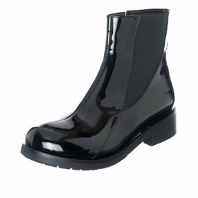 Costo Shoes K418 Siyah Rugan Kadın Bot