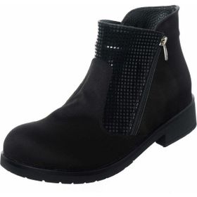 Costo Shoes K505-1 Siyah Süet Kadın Bot