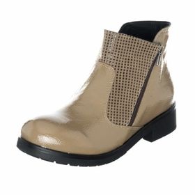 Costo Shoes K505-3 Vizon Rugan Kadın Bot