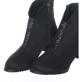 Costo Shoes K541 Siyah Süet Kadın Bot