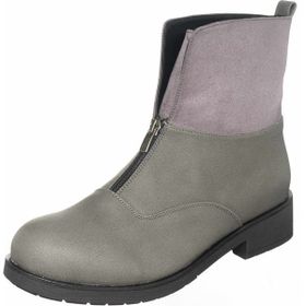 Costo Shoes K902 Gri Yağlı Nubuk Kadın Bot
