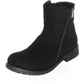 Costo Shoes K960 Siyah Süet Kadın Bot