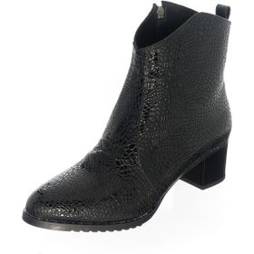 Costo Shoes K976 Siyah Baskılı Kadın Bot