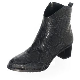 Costo Shoes K976 Siyah Baskılı Kadın Bot