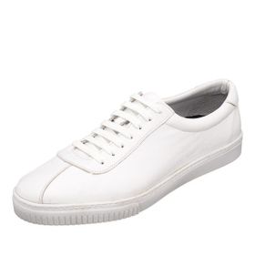 Costo Shoes Kaan-05 Beyaz Dana Derisi Büyük Numara Rahat Geniş Kalıp Şık Yeni Sezon Deri Erkek Spor Ayakkabı