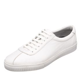 Costo Shoes Kaan-05 Beyaz Dana Derisi Büyük Numara Rahat Geniş Kalıp Şık Yeni Sezon Deri Erkek Spor Ayakkabı