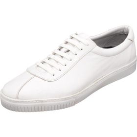 Costo Shoes Kaan-05 Beyaz Dana Derisi Büyük Numara Rahat Geniş Kalıp Şık Yeni Sezon Deri Erkek Spor Ayakkabı
