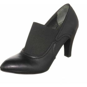 Costo Shoes KDR1121 41 42 43 44 Siyah Rahat Geniş Kalıp Üst Kalite Streçli Büyük Numara Kadın Ayakkabısı