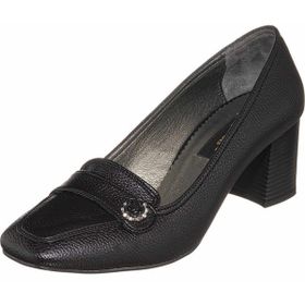 Costo Shoes KDR1258 Siyah Rolax Büyük Numara Rahat Geniş Kalıp Kadın Ayakkabısı