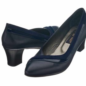 Costo Shoes KDR1308 41-42-43-44 Lacivert Estetik Derin Dekolteli Abiye Özel Deri Büyük Numara Kadın Topuklu Ayakkabı