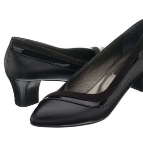 Costo Shoes KDR1308 41-42-43-44 Siyah Estetik Derin Dekolteli Abiye Özel Deri Büyük Numara Kadın Topuklu Ayakkabı
