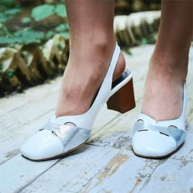 Costo Shoes KDR1481 Beyaz Büyük Numara Kadın Ayakkabısı