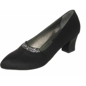 Costo Shoes KDR1631 Siyah Süet Rahat Geniş Kalıp Büyük Numara Özel Seri Kadın Ayakkabısı
