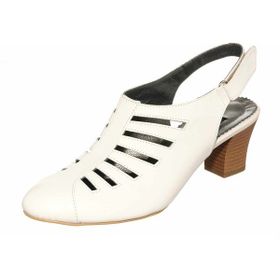 Costo Shoes KDR1841 Beyaz Büyük Numara Ayakkabı Özel Seri Rahat Kalıp Yeni Model Kadın Ayakkabı