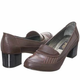 Costo Shoes KDR1876 Kahve Büyük Numara Rahat Kalıplı Yeni Sezon Büyük Numara Kadın Ayakkabısı