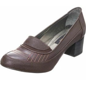Costo Shoes KDR1876 Kahve Büyük Numara Rahat Kalıplı Yeni Sezon Büyük Numara Kadın Ayakkabısı