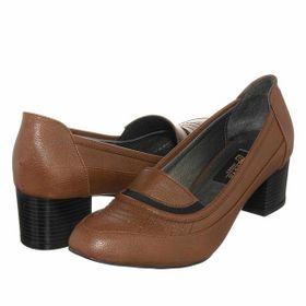 Costo Shoes KDR1876 Taba Büyük Numara Rahat Kalıplı Yeni Sezon Büyük Numara Kadın Ayakkabısı