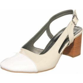 Costo Shoes KDR2613 Bej Rugan Yazlık Kısa Topuk Büyük Numara Ayakkabı