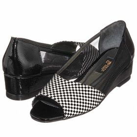 Costo Shoes KDR4012 Siyah Rahat Geniş Kalıp Siyah Pitikareli Ve Fileli Özel Seri Büyük Numara Kadın Ayakkabısı