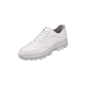 Costo Shoes KH2023 Beyaz Deri Büyük Numara Erkek Spor Ayakkabı