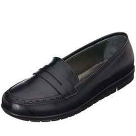 Costo Shoes KT1411 41-42-43-44 Siyah Leopar Yumuşak Konfort Zemin Dişleri Sayesinde Zemini Vakumlayan Özel Seri Büyük Numara Kadın Ayakkabı