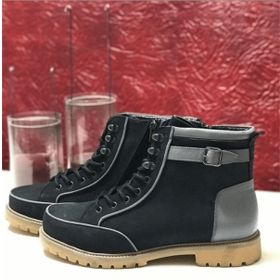 Costo Shoes KZ4103 Siyah Deri Erkek Bot