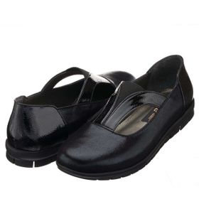 Costo Shoes N19512 Siyah Deri Büyük Numara Kadın Ayakkabı