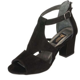 Costo Shoes NR1632 Siyah Süet Rahat ve Geniş Kalıp Özel Seri Kadın Büyük Numara Ayakkabı