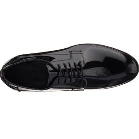 Costo Shoes NV1086 Siyah Rugan Neolit Taban Büyük Numara Erkek Klasik Ayakkabı