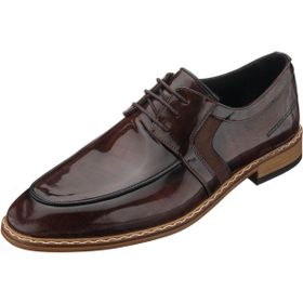Costo Shoes P20213 Kahve Baskılı Açma Deri Üst Kalite Erkek Deri Ayakkabı