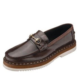 Costo Shoes SNM1910 Kahve Açma Deri Eva Rahat Hafif Taban Giydirimi Rahat Geniş Kalıp Özel Seri El İşçiliği Erkek Ayakkabı