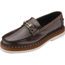 Costo Shoes SNM1910 Kahve Açma Deri Eva Rahat Hafif Taban Giydirimi Rahat Geniş Kalıp Özel Seri El İşçiliği Erkek Ayakkabı