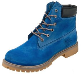 Costo Shoes TLAND0802 Saks Mavi Nubuk Erkek Bot
