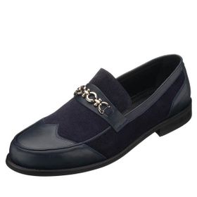 Costo Shoes TR1071 Lacivert Deri Özel Seri El İşçiliği Rahat Şık Tasarım Premium Serisi Erkek Ayakkabı
