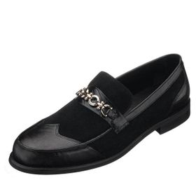 Costo Shoes TR1071 Siyah Deri Özel Seri El İşçiliği Rahat Şık Tasarım Premium Serisi Erkek Ayakkabı