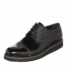 Costo Shoes US1325 Siyah Deri Eva Taban Erkek Ayakkabı
