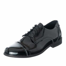 Costo Shoes US190508 Lazer Baskı Üst Kalite El İşçiliği Erkek Ayakkabısı