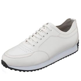 Costo Shoes YC2023 Beyaz Deri Rahat Hafif Taban Geniş Kalıp Yeni Sezon Erkek Spor Ayakkabı
