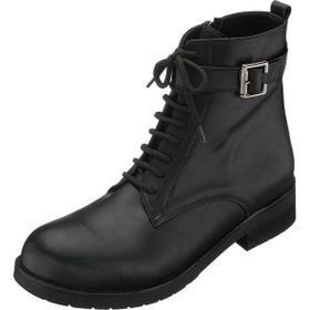 Costo Shoes YL1510 Siyah Rahat Geniş Kalıp Kadın Bot