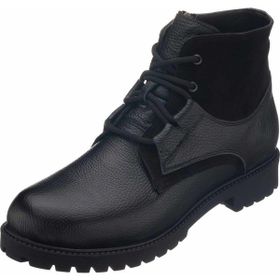 Costo Shoes YNS2002 Siyah Büyük Numara Dana Derisi Erkek Bot