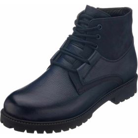 Costo Shoes YNS2002 Siyah Büyük Numara Dana Derisi Erkek Bot