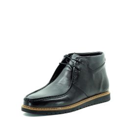 Costo Shoes ZU0106 Siyah Deri Büyük Numara Dana Derisi Erkek Bot