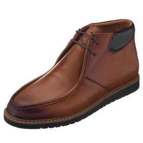 Costo Shoes ZU0106 Taba Deri Büyük Numara Dana Derisi Erkek Bot