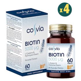 Cosvia Biotin 5000 mg 4x60 Tablet