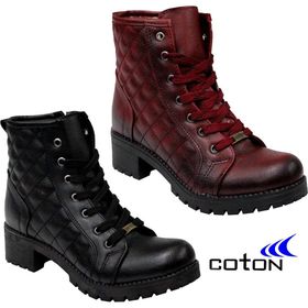 Coton 760 Siyah Kadın Bot