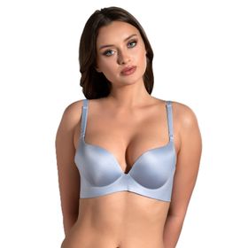 Cotonhause 336045 Lotus Lazer Kesim Destekli Mavi Kadın Sütyen