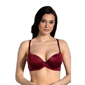 Cotonhause 347090 Desteksiz Bordo Kadın Sütyen