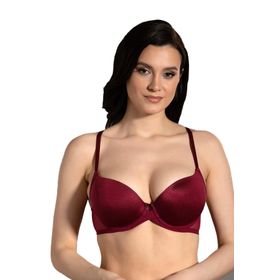 Cotonhause 347090 Desteksiz Bordo Kadın Sütyen