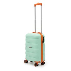 Cotpoly Home Artemis 55 cm Su Yeşili PP Polipropilen Kırılmaz Kabin Boy Valiz