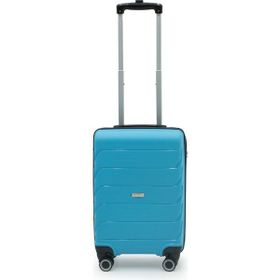 Cotpoly Home Copella 55 cm Mavi PP Polipropilen Kırılmaz Kabin Boy Valiz